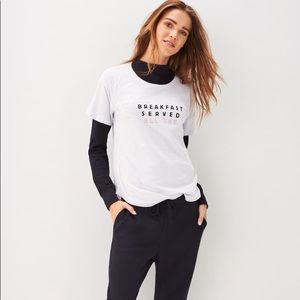 Madewell 'BREAKFAST SERVED ALL DAY' tee
